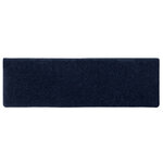 vidaXL Tapis d'escalier autocollants 30 pièces 65 x 21 x 4 cm Bleu marine Bord rectangulaire