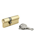 THIRARD - Cylindre de serrure double entrée STD UNIKEY (achetez-en plusieurs  ouvrez avec la même clé)  30x50mm  3 clés  laiton