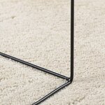 vidaXL Tapis OVIEDO à poils courts beige 140x200 cm