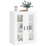 vidaXL Armoire murale blanc 69 5x34x90 cm