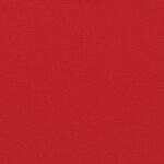 vidaXL Auvent latéral rétractable rouge 140x500 cm