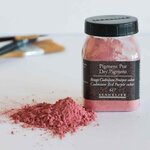 Pigment en poudre - sennelier - rouge cadmium pourpre - pot de 200 ml