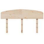 vidaXL Tête de lit 160 cm bois massif de pin