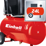 Einhell compresseur d'air 24 l te-ac 230/24