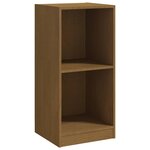 vidaXL Armoire d'appoint Marron miel 35 5x33 5x76cm Bois de pin massif