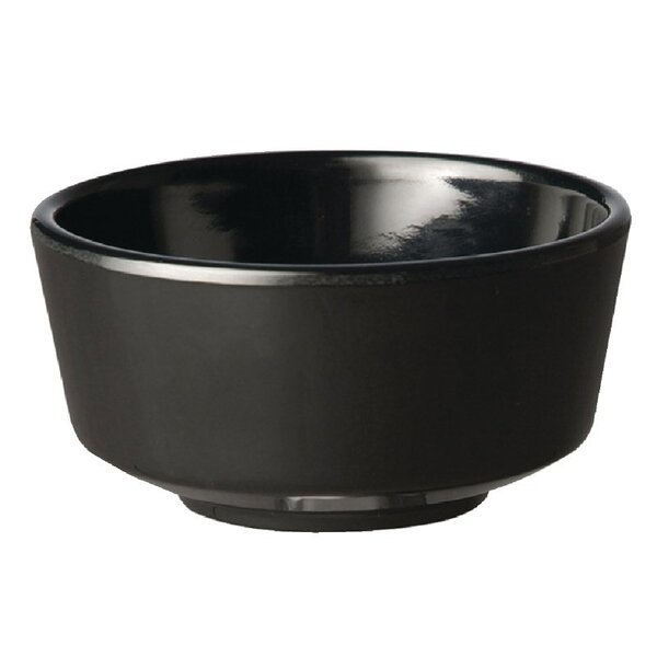 Bol rond noir float 205 mm - aps 2 l -  - mélaminé2