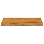 vidaXL Dessus de table 50x30x2 5 cm rectangulaire bois massif manguier