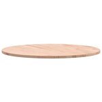 vidaXL Dessus de table Ø60x1 5 cm rond bois massif de hêtre