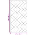 vidaXL Duvet d'hiver Anthracite et Taupe 220 x 135 cm Microfibre