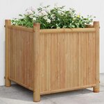 vidaXL Jardinière 40x40x40 cm bambou