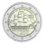 2 euros commémorative Estonie 2020 - Antarctique.