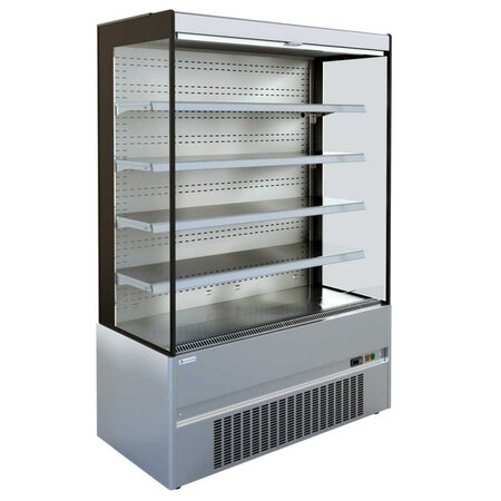 Vitrine réfrigérée murale en inox cronus fv l-c - l 625 à 1940 mm - r290690 mm