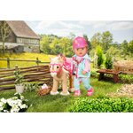 Zapf Creation 835203 - Baby Born My Cute Horse-Cheval en peluche interactive