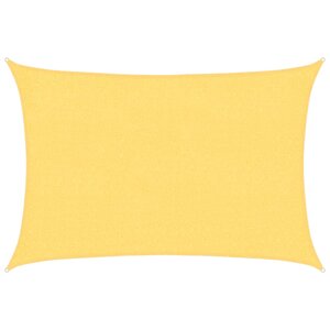 vidaXL Voile d'ombrage 160 g/m² Beige 2x3 m PEHD