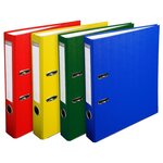 Classeur À Levier Polypropylène Dos De 50mm - A4 - Couleurs Assorties - X 20 - Exacompta