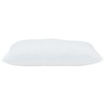 vidaXL Oreillers 2 Pièces Blanc 85gsm 100  polyester