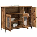 vidaXL Buffet Bois ancien 100 x 35 x 75 cm Bois d'ingénierie