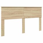 vidaXL Tête de lit Chêne Sonoma 160 cm Bois d'ingénierie