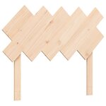 vidaXL Cadre de lit sans matelas 100x200 cm bois massif de pin