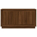 vidaXL Buffet chêne marron 102x35x55 cm bois d'ingénierie