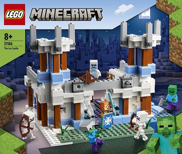 21186 Le chateau de glace ® Minecraft