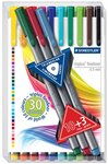 Fineliner triplus  10 + 3 GRATUIT dans l'étui STAEDTLER
