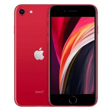 Apple iphone se (2020) - rouge - 64 go - parfait état