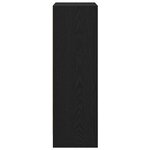 vidaXL Bibliothèque chêne noir 40x24x76 cm bois d'ingénierie