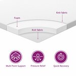 vidaXL Lit à ressorts avec matelas Gris foncé 90 x 190 cm Velours