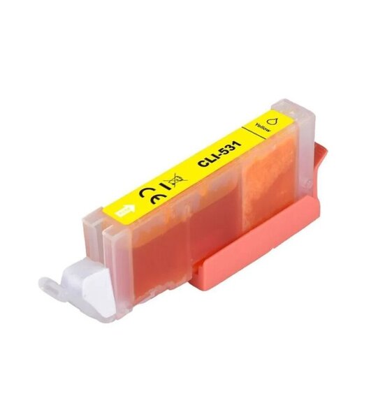 Canon CLI-531 Jet d'Encre Jaune Compatible