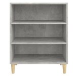 Vidaxl buffet gris béton 57x35x70 cm aggloméré