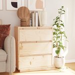 vidaXL Buffet 60x34x75 cm Bois massif de pin