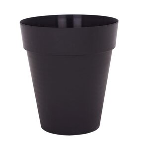 ARTEVASI Pot de fleurs Capri haut - 46 cm - Gris anthracite