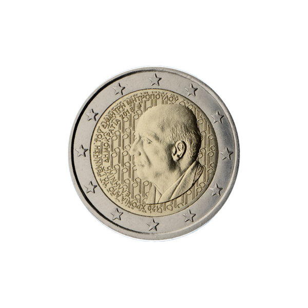 Gréce 2016 - 2 euro commémorative mitropoulos