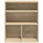 vidaXL Bibliothèque chêne sonoma 60x30x71 5 cm bois d'ingénierie