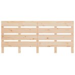 vidaXL Tête de lit 120x3x80 cm Bois massif de pin