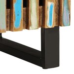 vidaXL Table de chevet 40x34x46 cm bois massif de récupération