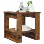 vidaXL Table basse Bois ancien 51 x 50 x 50 cm Bois d'ingénierie