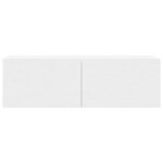 vidaXL Ensemble de meubles TV 7 Pièces Blanc Bois d'ingénierie