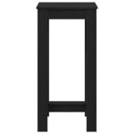 vidaXL Table de bar Chêne noir 51 x 50 x 103 5 cm Bois d'ingénierie
