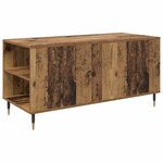 vidaXL Table basse Bois ancien 102 x 44 5 x 50 cm Bois d'ingénierie