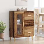 vidaXL Buffet Bois Ancien 69 5 x 34 x 90 cm Bois d'ingénierie
