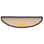 vidaXL Tapis d'escalier autocollants 15 Pièces 56x17x3 cm Anthracite