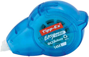 Ruban correcteur Easy Refill bleu transparent 5mm x 14m TIPP-EX