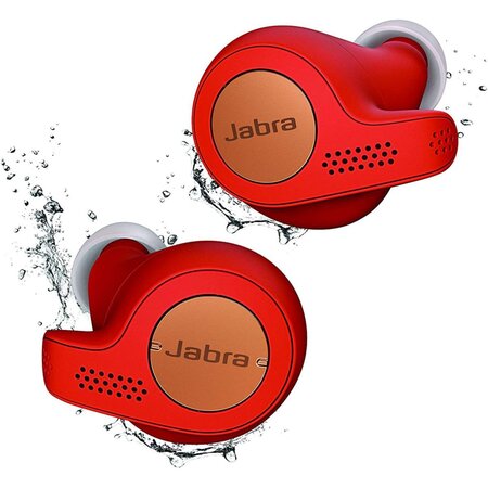Jabra ecouteurs elite active 65t cuivre/rouge
