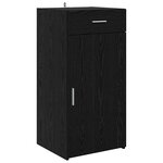 vidaXL Buffet Chêne noir 42 5 x 40 x 93 cm Bois d'ingénierie