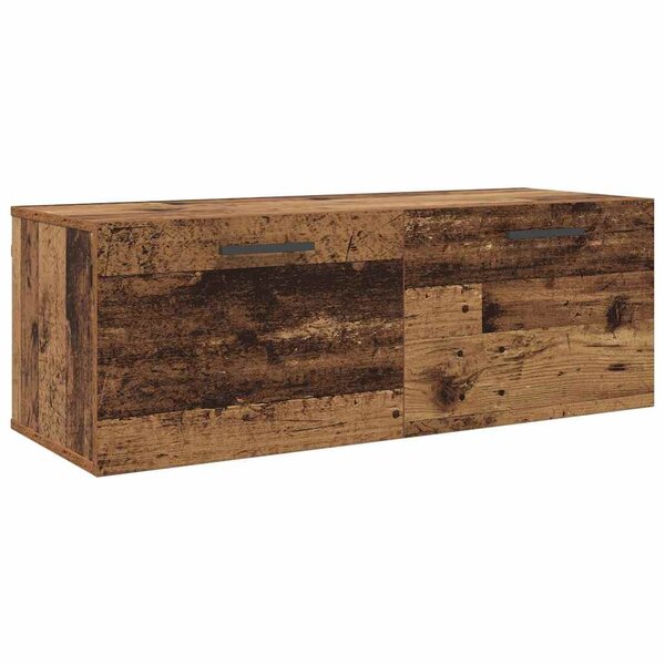 vidaXL Meuble mural Bois ancien 100 x 36.5 x 35 cm Bois d'ingénierie