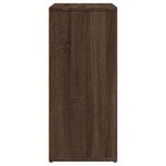 vidaXL Buffets 2 Pièces chêne marron 60x31x70 cm bois d'ingénierie