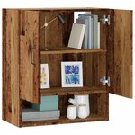 vidaXL Armoire murale vieux bois 60x31x70 cm bois d'ingénierie