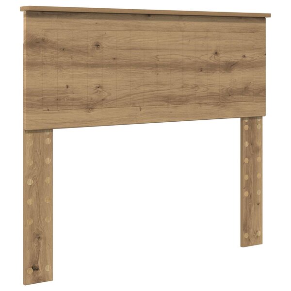 vidaXL Tête de lit Chêne artisanal 100 cm Bois d'ingénierie